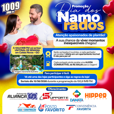 PROMOÇÃO DIA DOS NAMORADOS 2026 